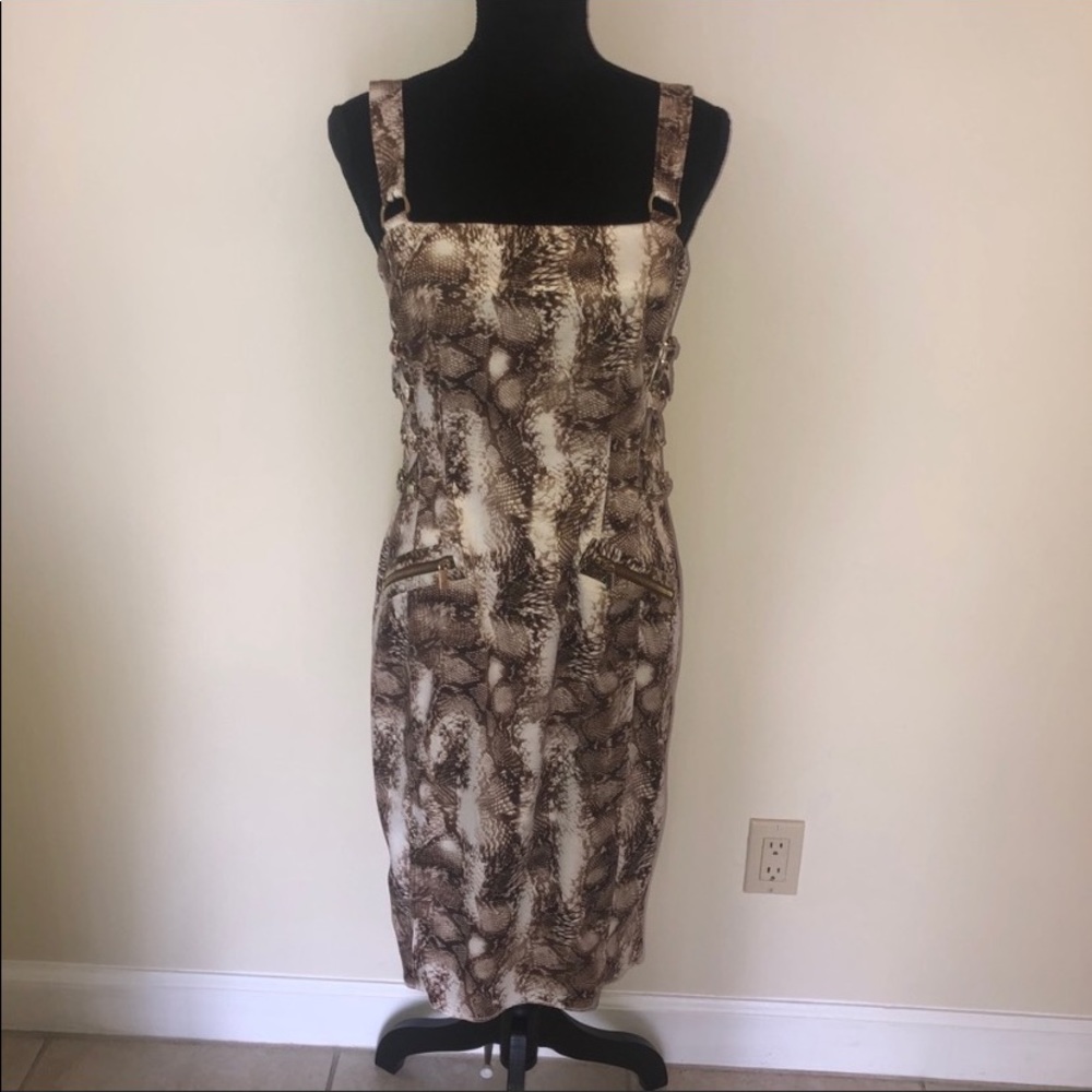 BNWT Cache snake print dress size 6